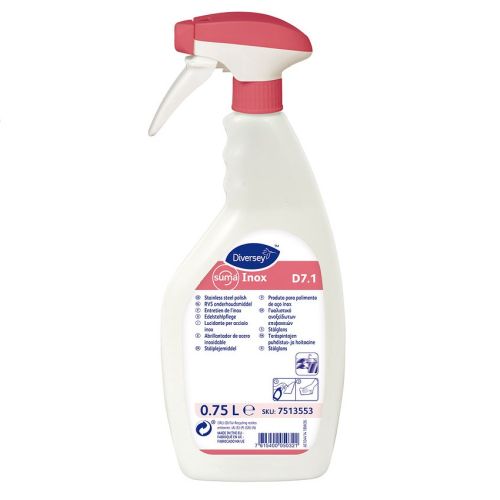 Suma Inox D7.1 Stainless Steel Surface Cleaner 750Ml